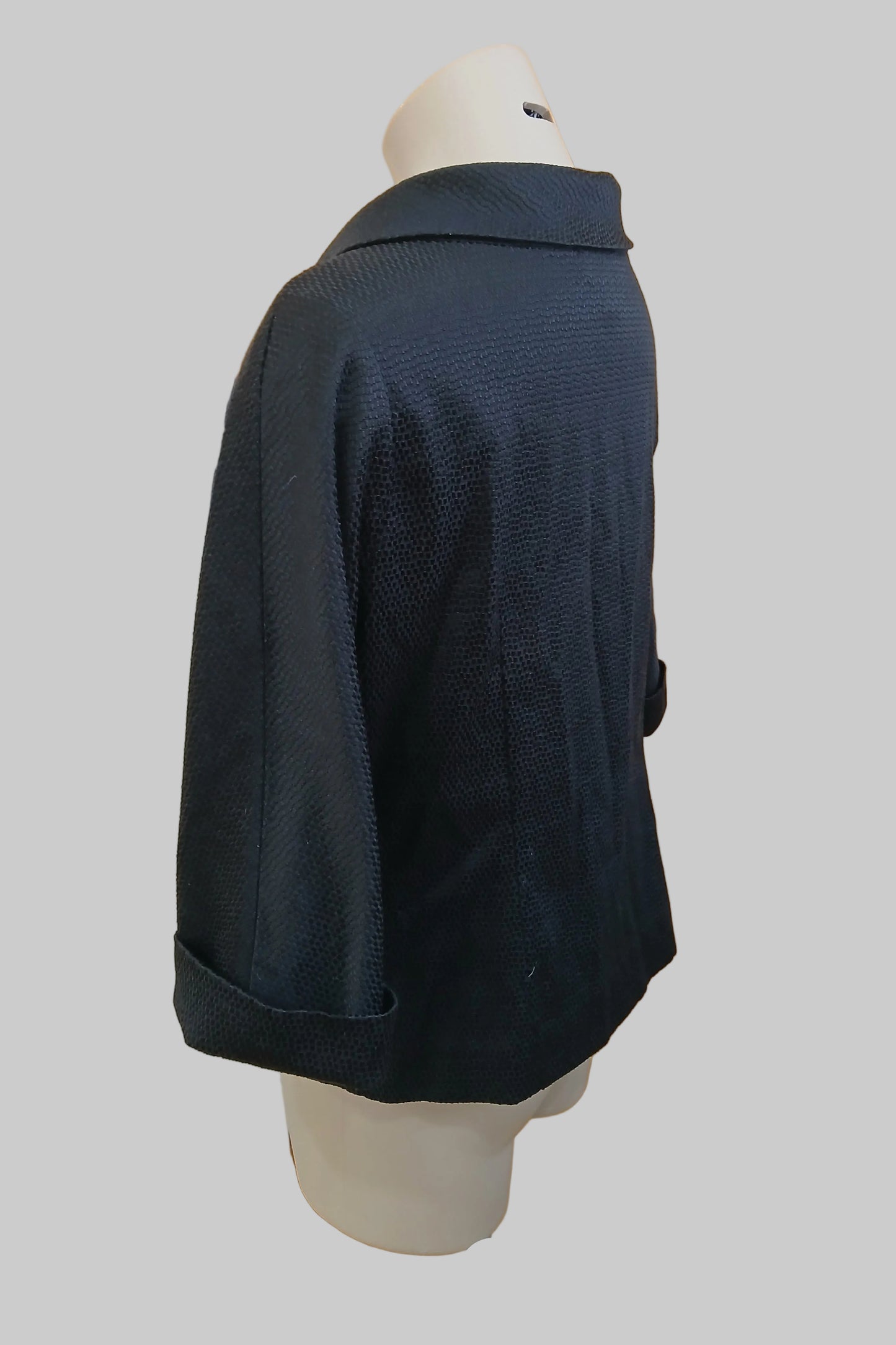 Anne Mardell Black Top Size 14