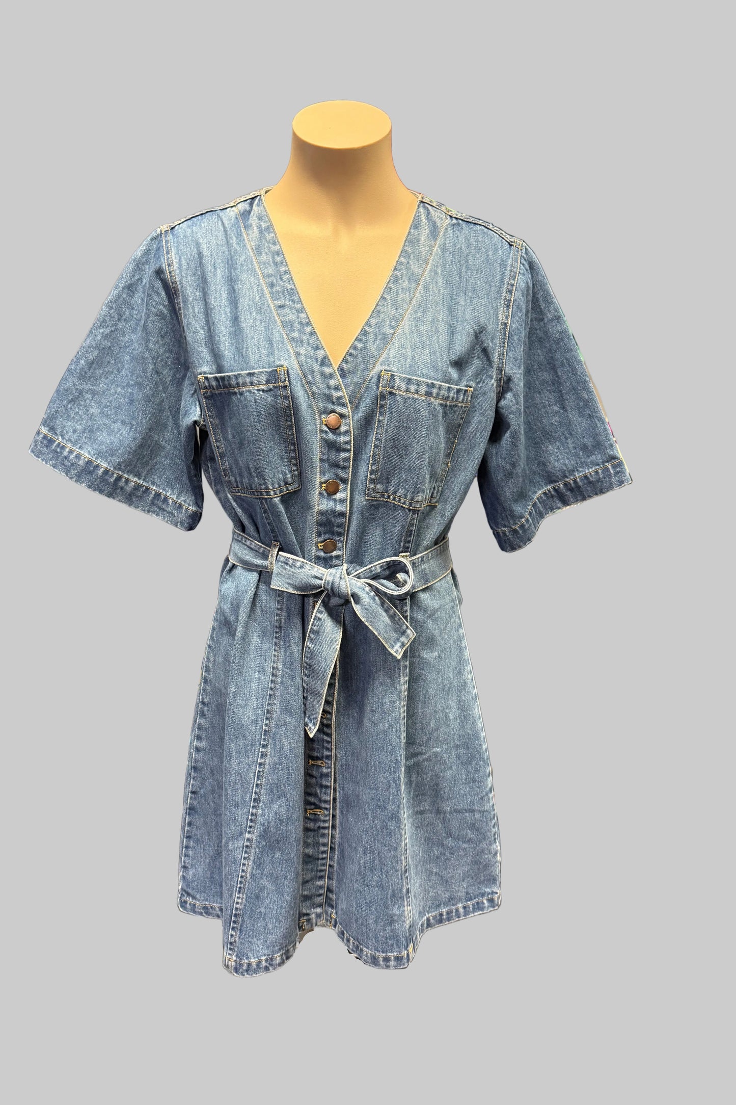Addison Denim Dress Size 12