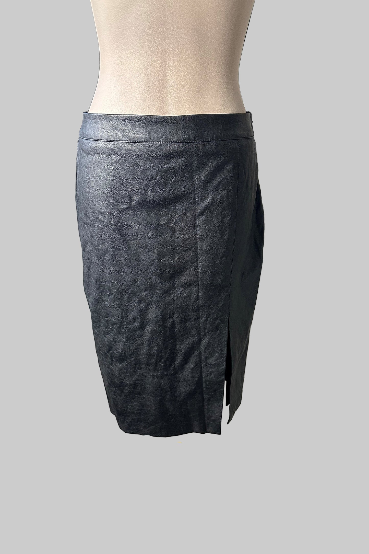 Forever New Vegan Leather Skirt Size 10