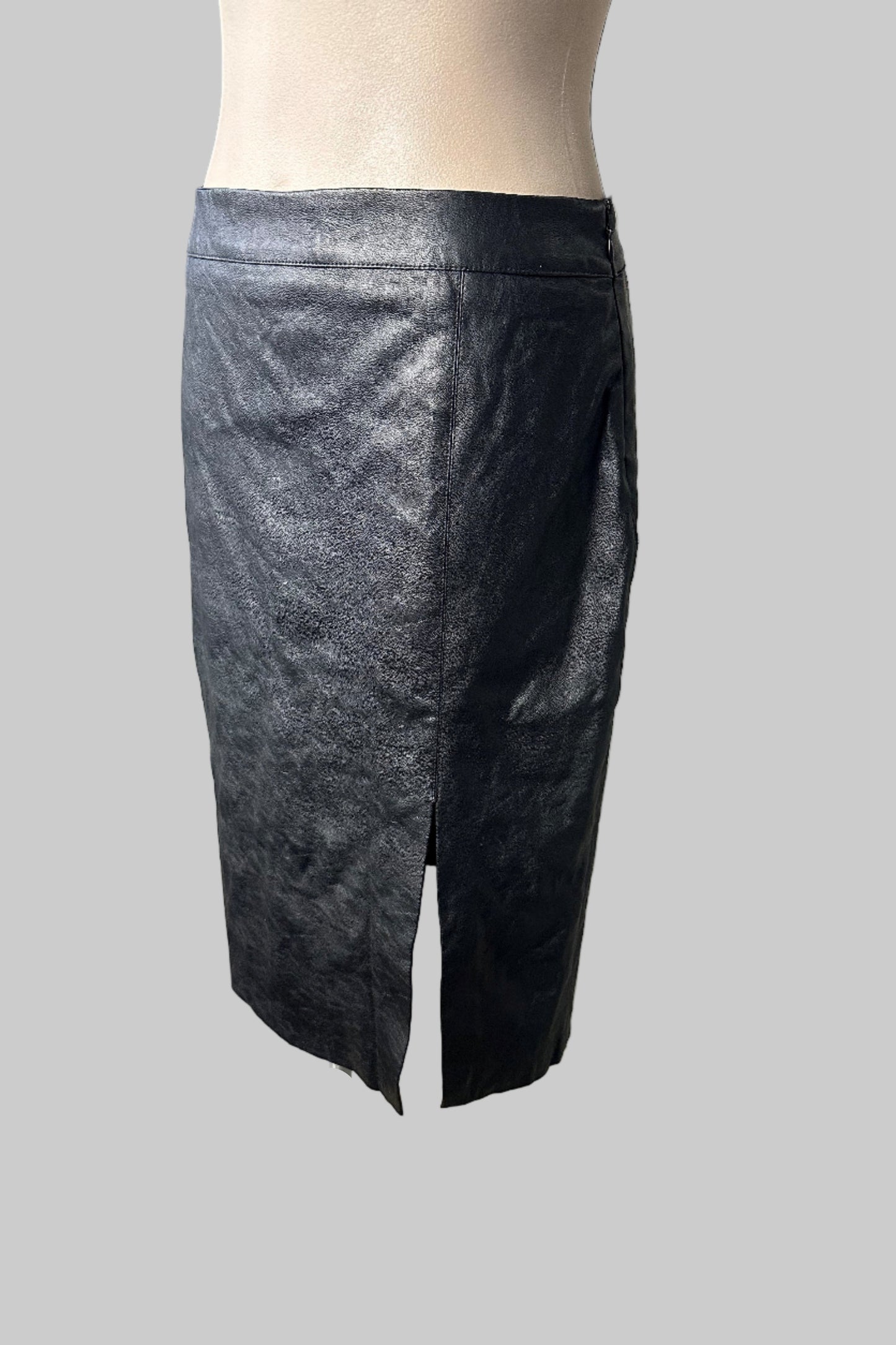 Forever New Vegan Leather Skirt Size 10