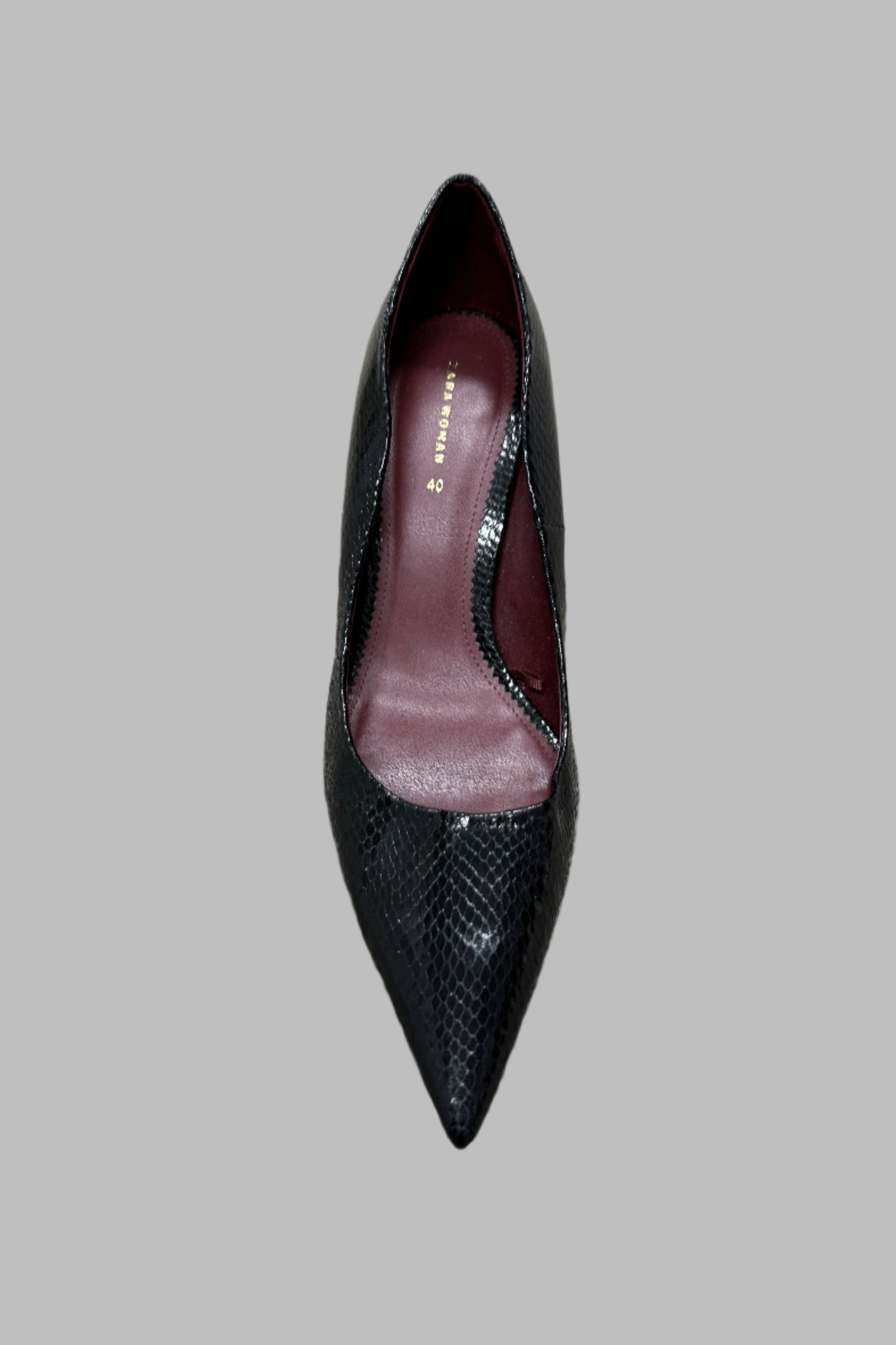 Zara Black Heels Size 40