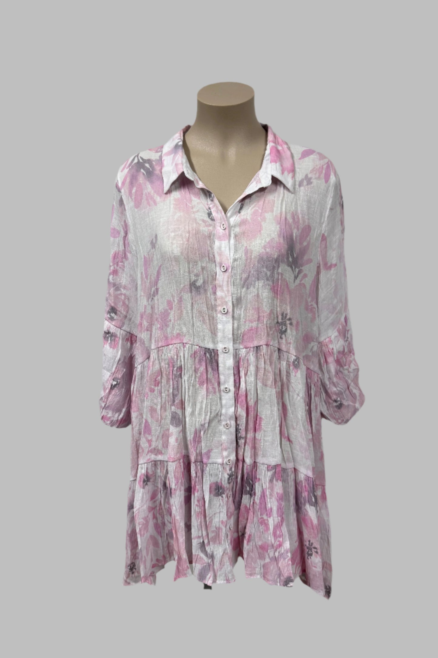 Virtuelle Pink Baby Doll Dress Size 20