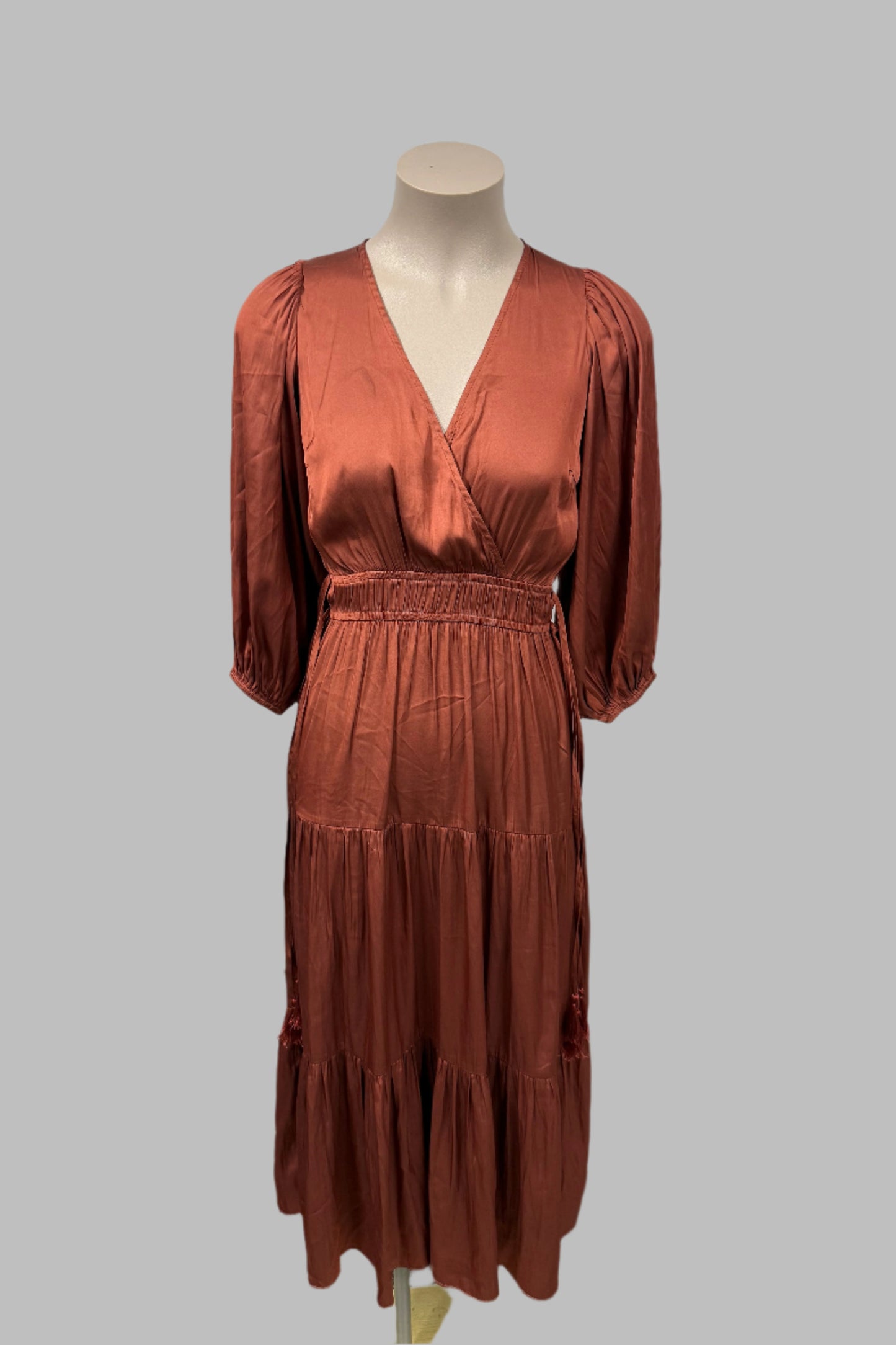 MinkPink Rust Dress Size XS