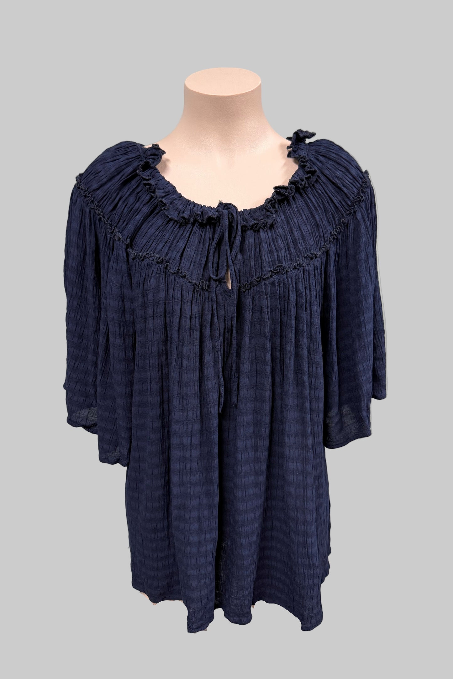 Studio Curve Navy Top Size 18