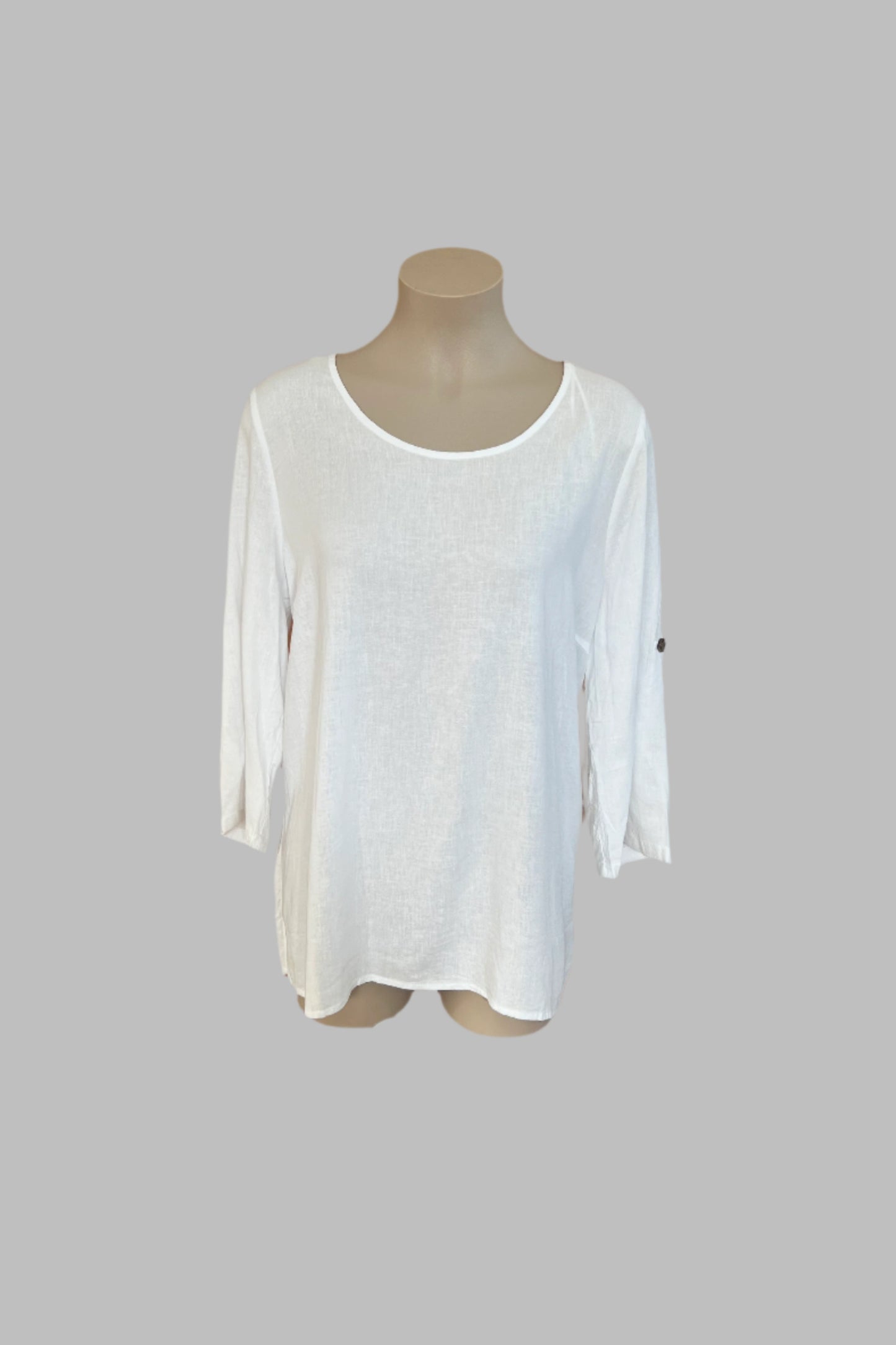 Katies White Top Size 18