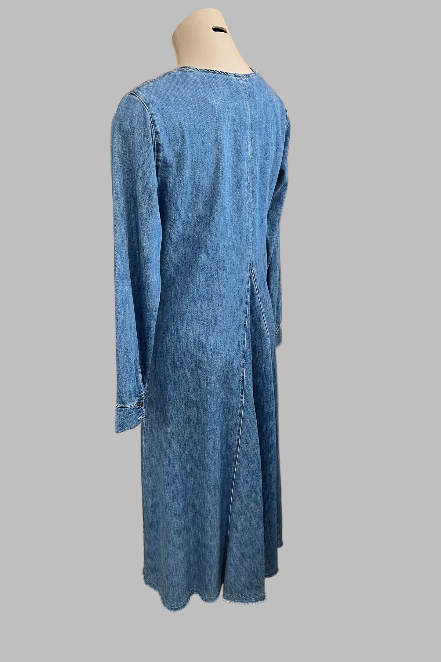ZARA Denim Dress Size S