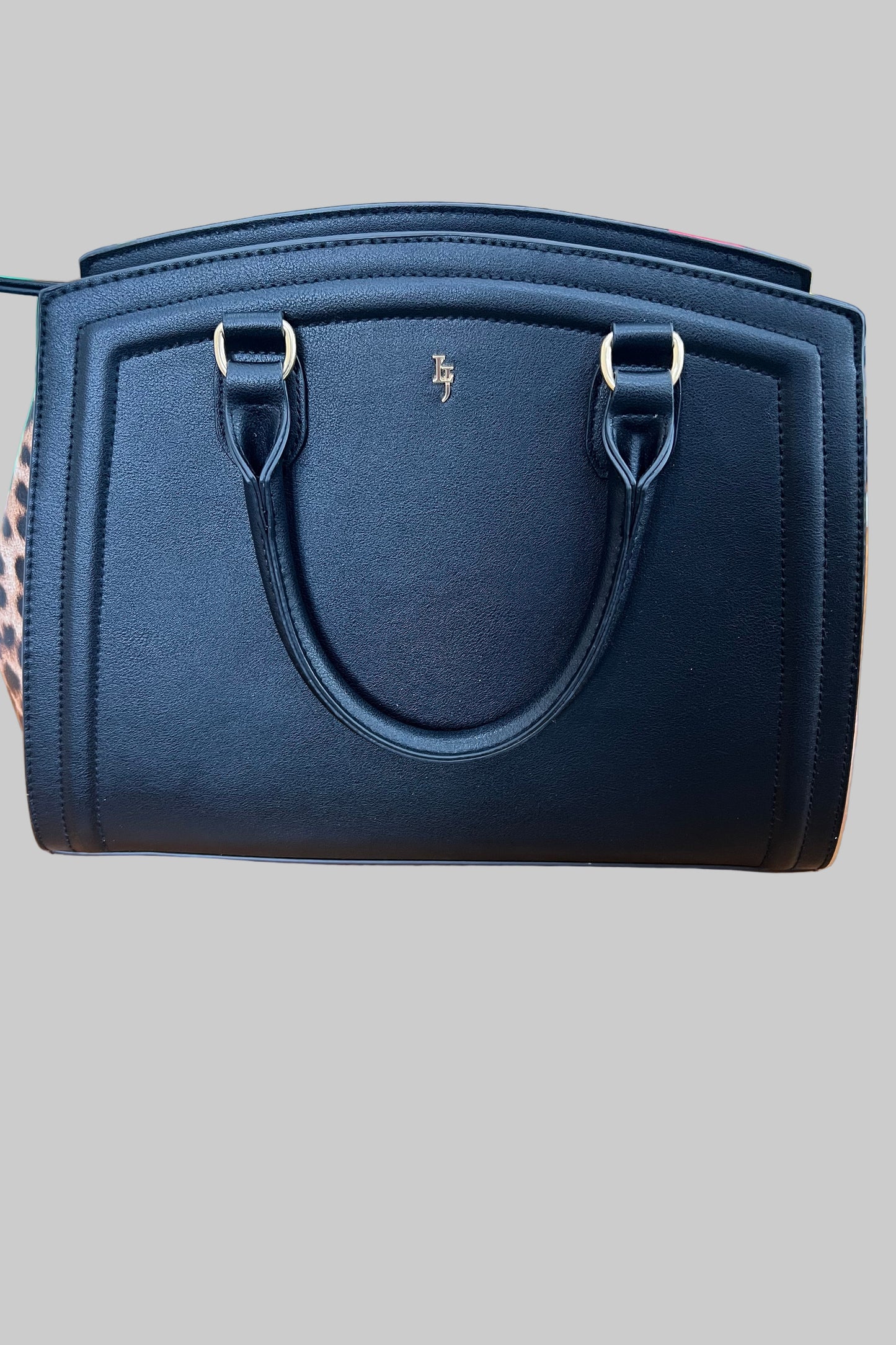 Laura Jones Black Hand bag