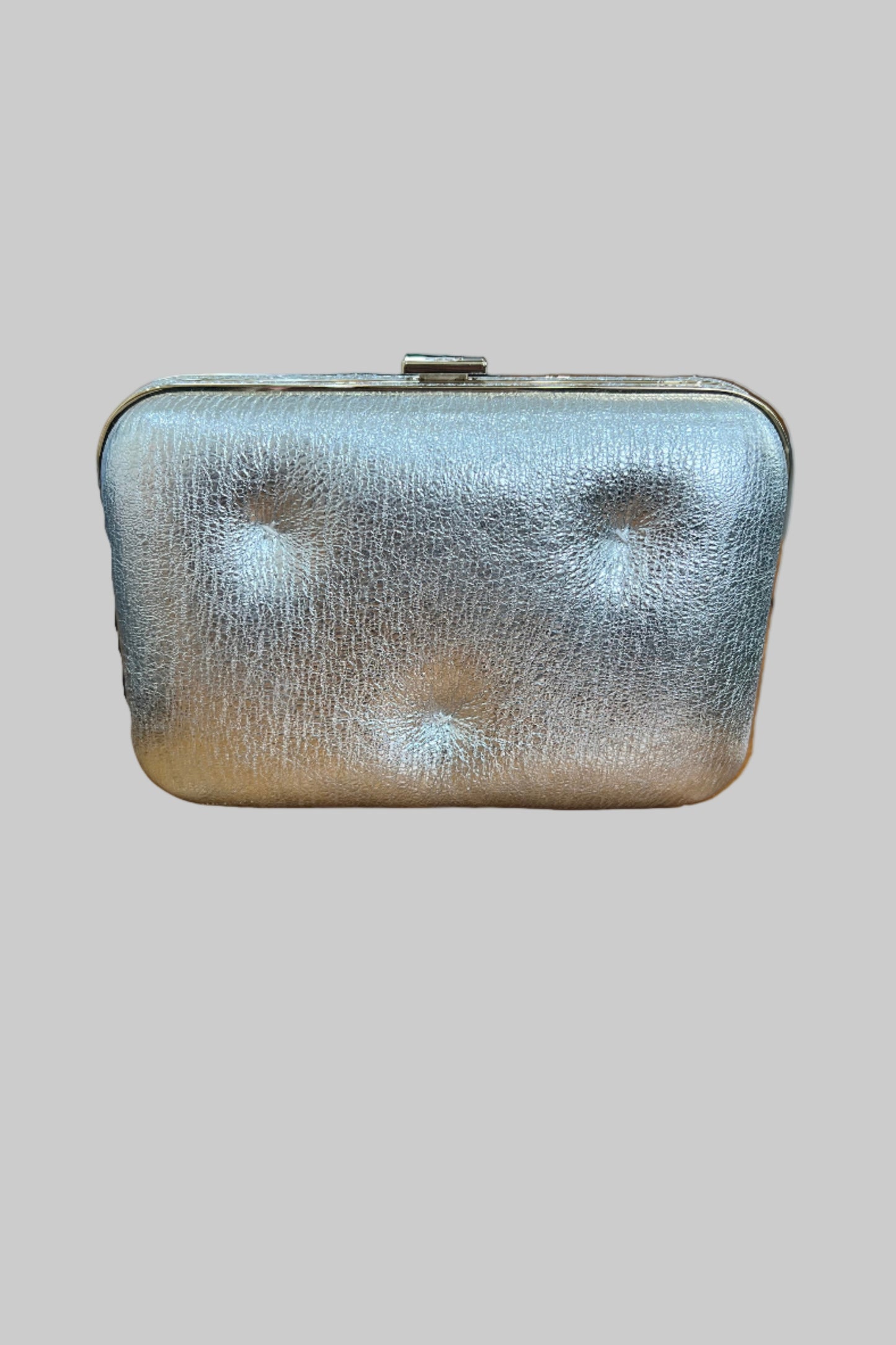 Anya Hindmarch Silver Clutch