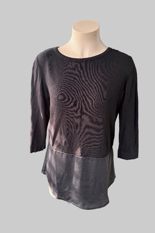 Heine Black Sweater Size 8