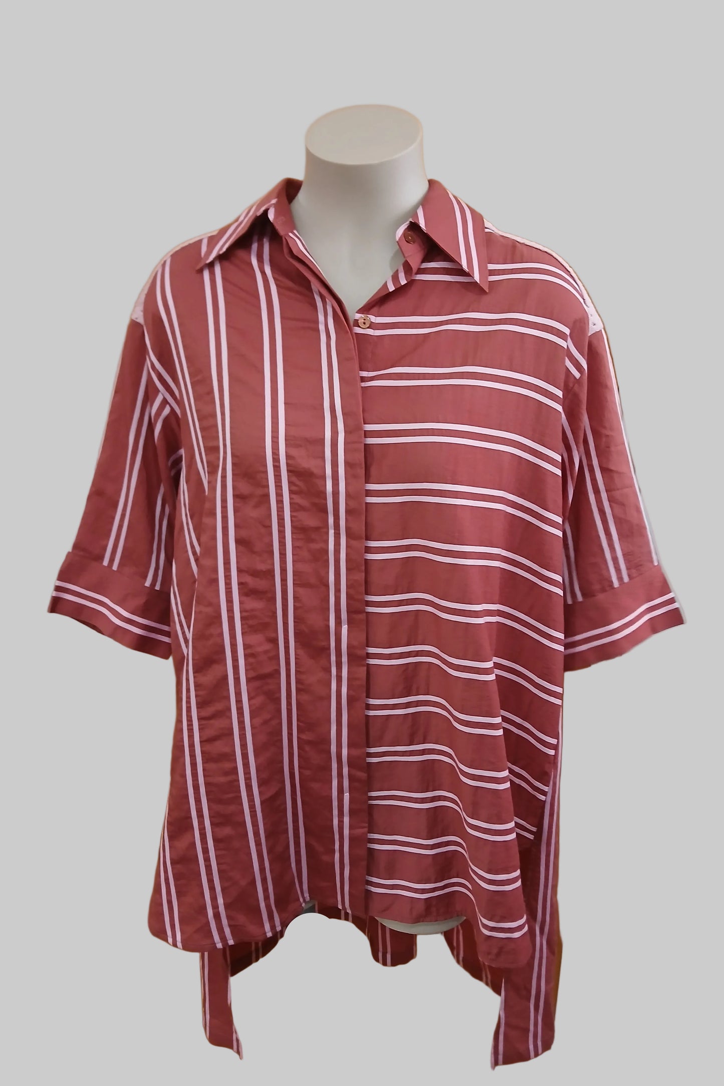 Elka Shirt Dress Size O/S