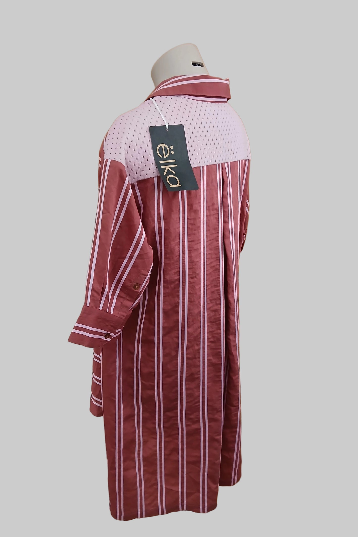 Elka Shirt Dress Size O/S
