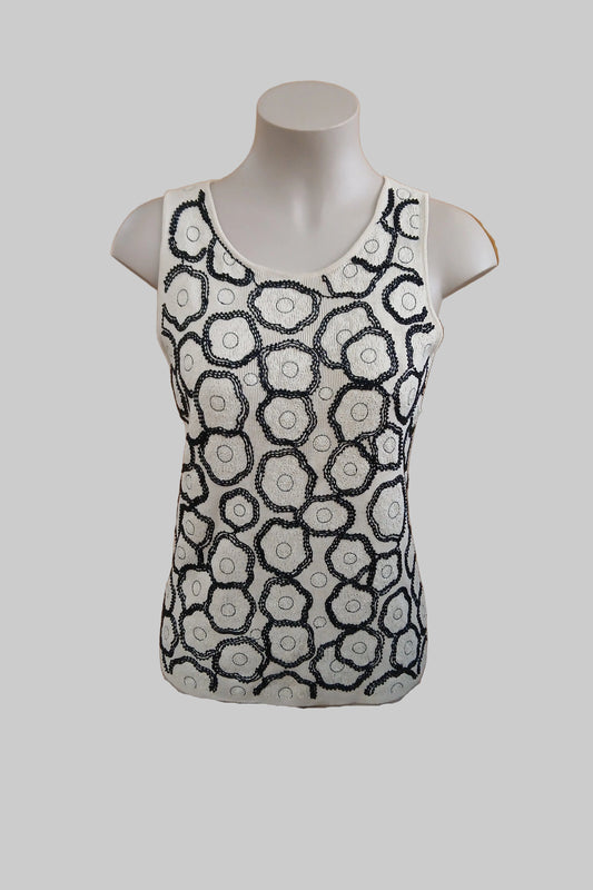 Trelise Cooper Ivory Top Size S