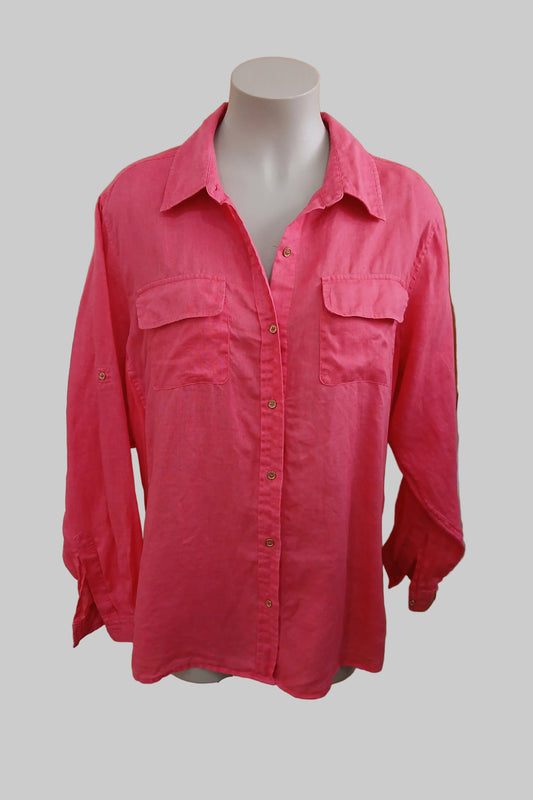 Calvin Klein Pink Shirt Size 18