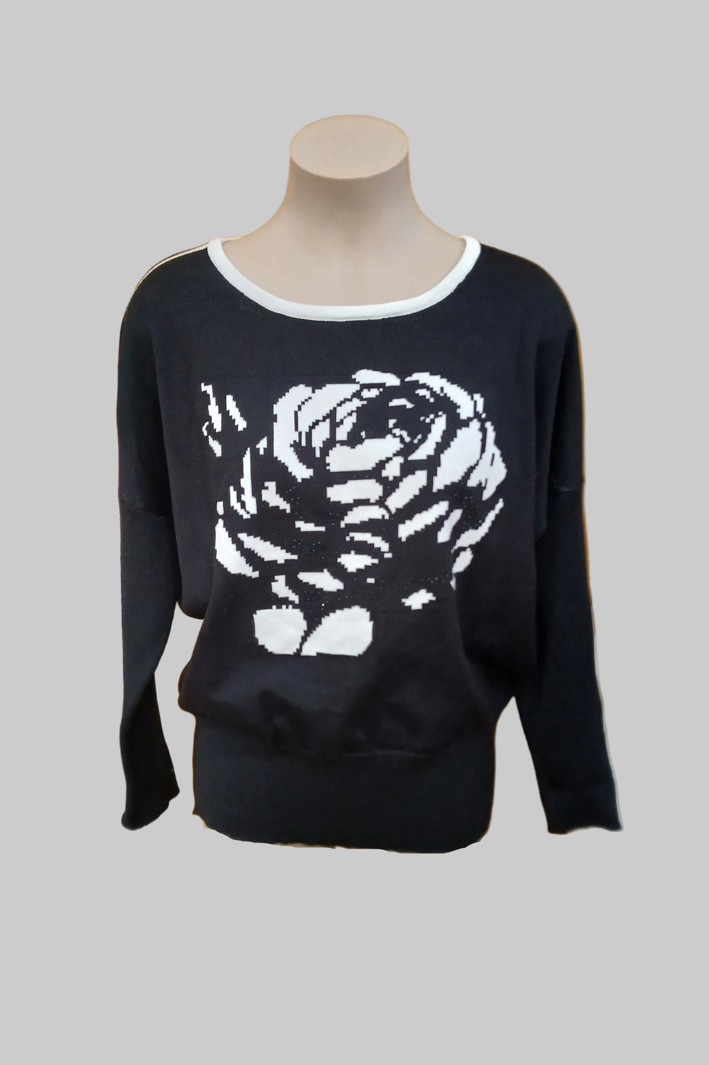 Liz Jordan Black Jumper Size XL