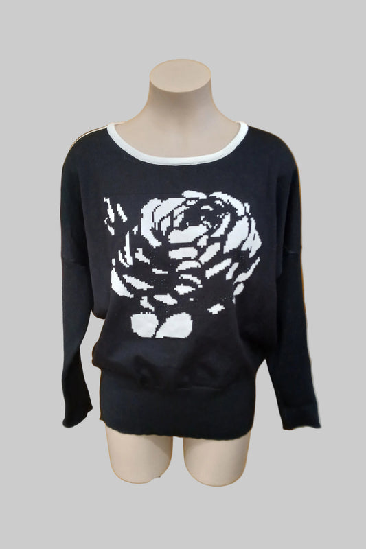 Liz Jordan Black Jumper Size XL
