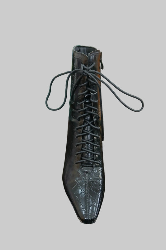 Judy Rose Black Boots Size EU37.5