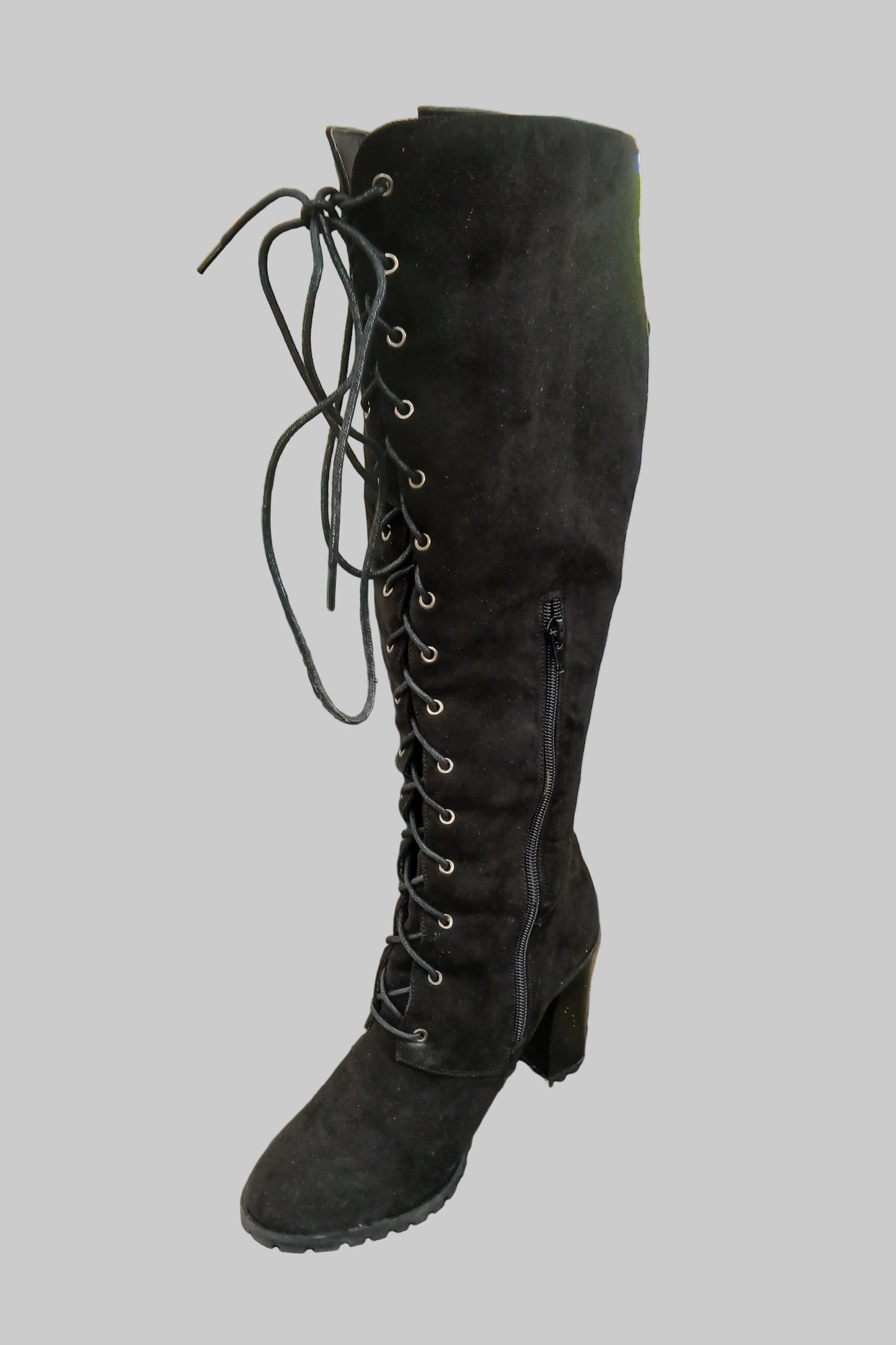 Celebrity Black Roxy Boots Size 8