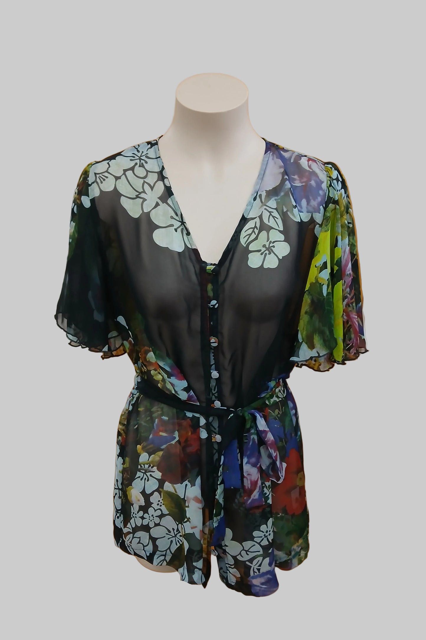 Redhead Floral Top Size 12