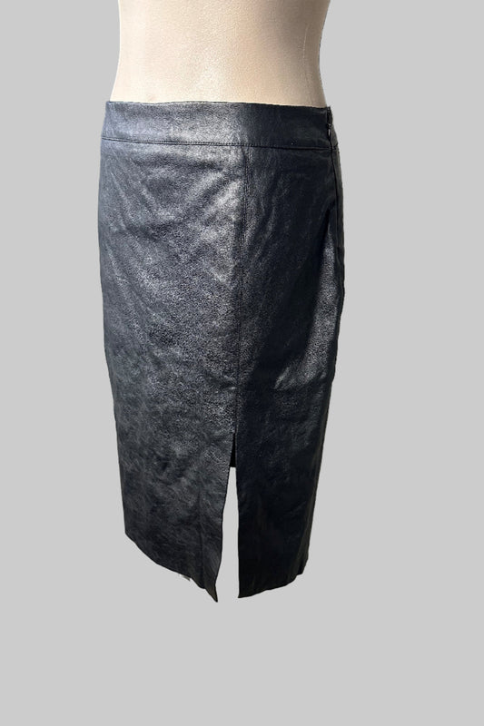 Forever New Vegan Leather Skirt Size 10