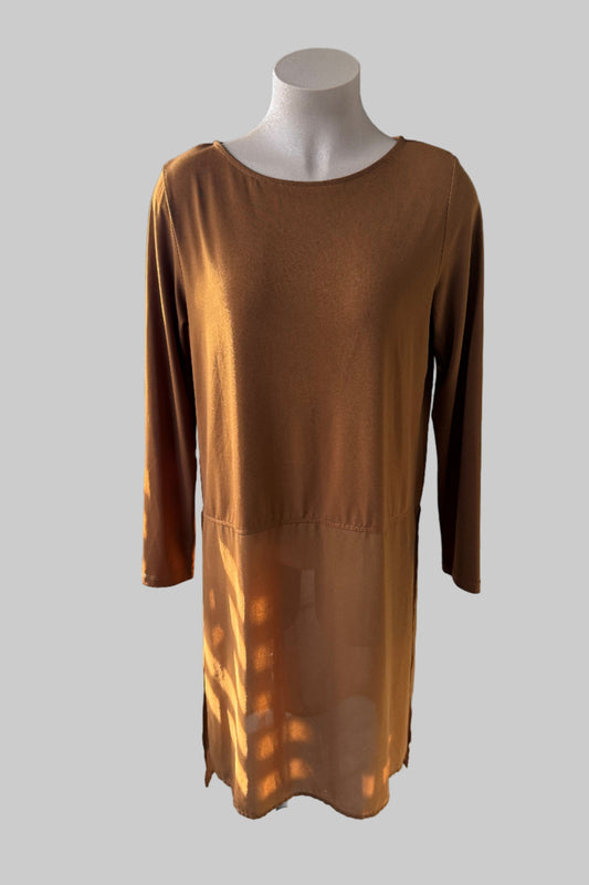 Whistle Brown Top/ Dress Size M