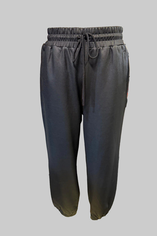 Decjuba Black Joggers Size M