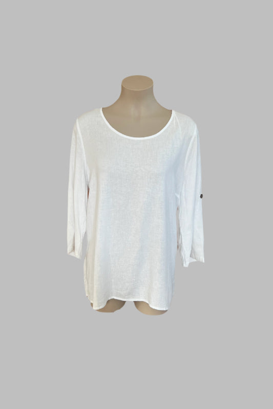 Katies White Top Size 18