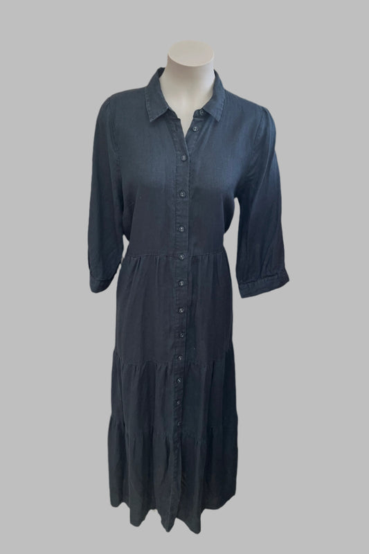 Decjuba Black Dress Size 14