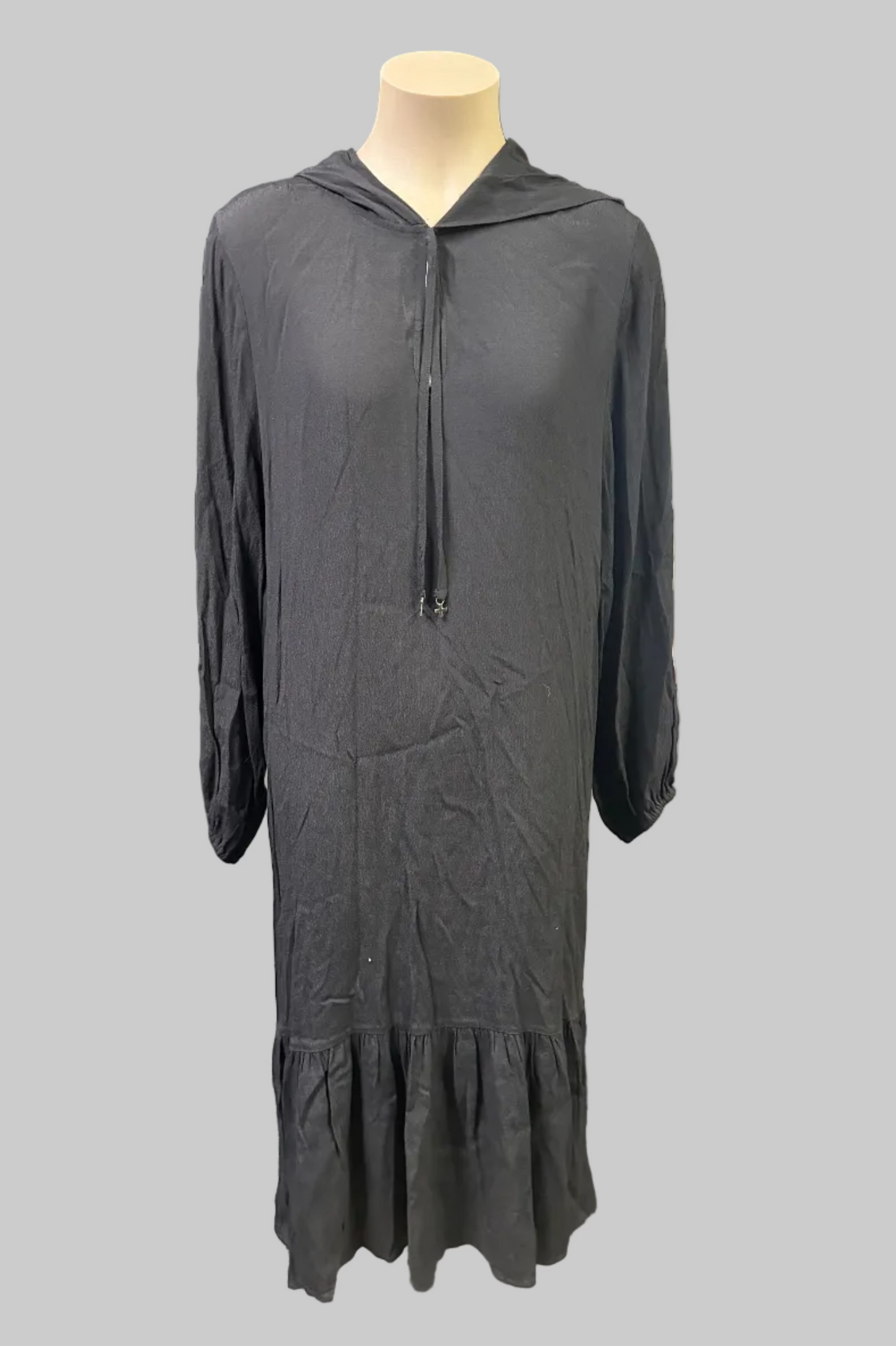 Stella + Gemma Black Hoodie Dress Size 10