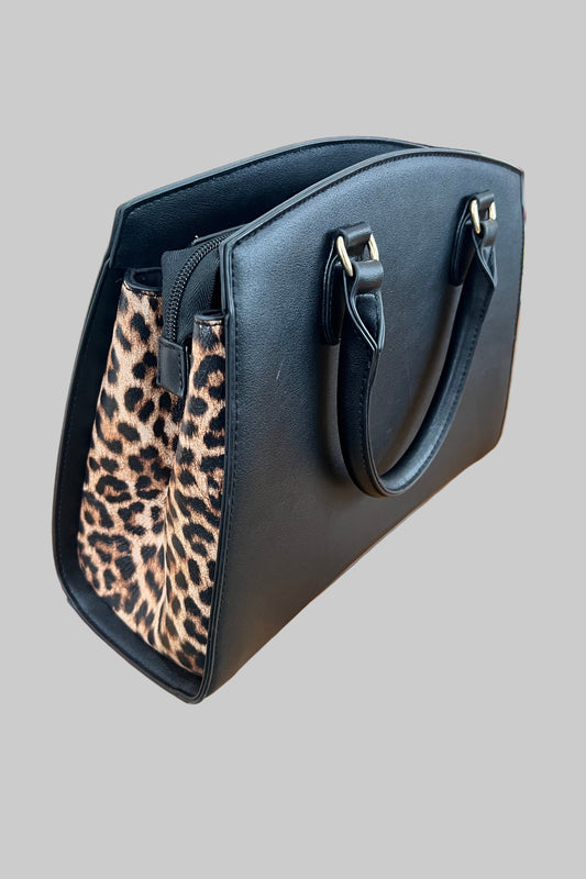 Laura Jones Black Hand bag