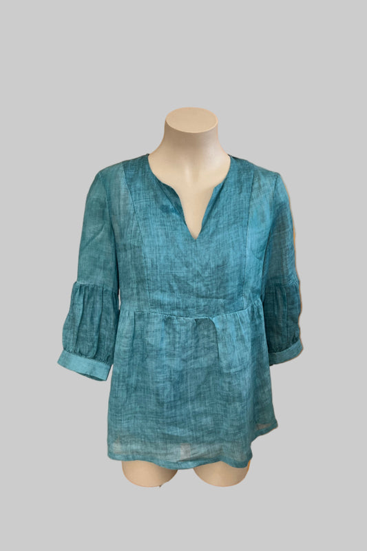 Blue Illusion Top Size XS