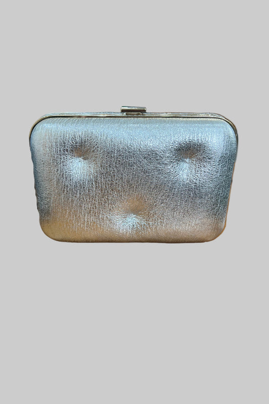 Anya Hindmarch Silver Clutch