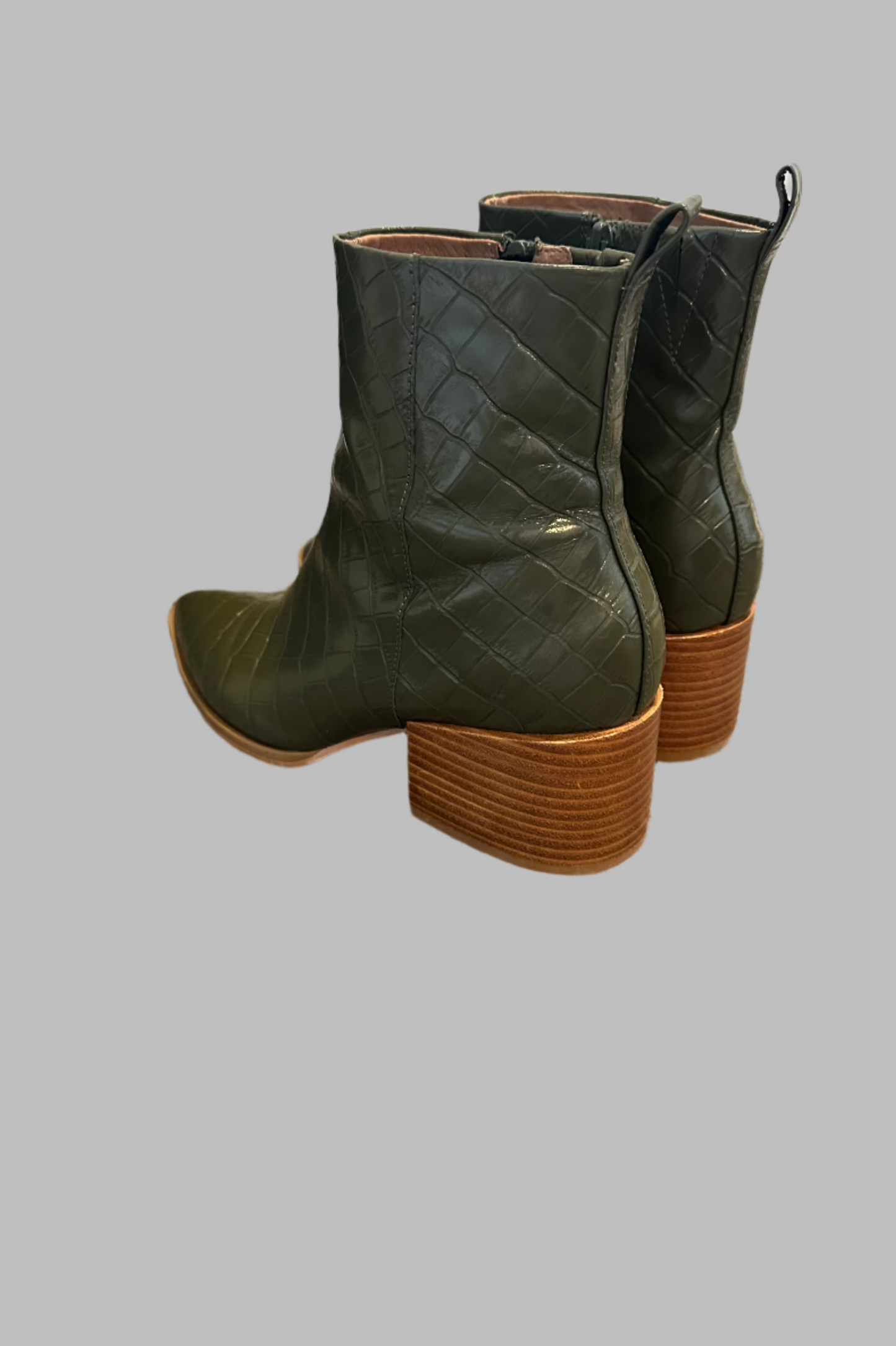 Mi Piaci Green Boots Size 38