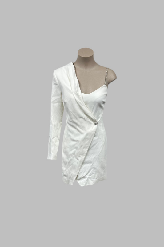 Karen Miller White Dress Size 10