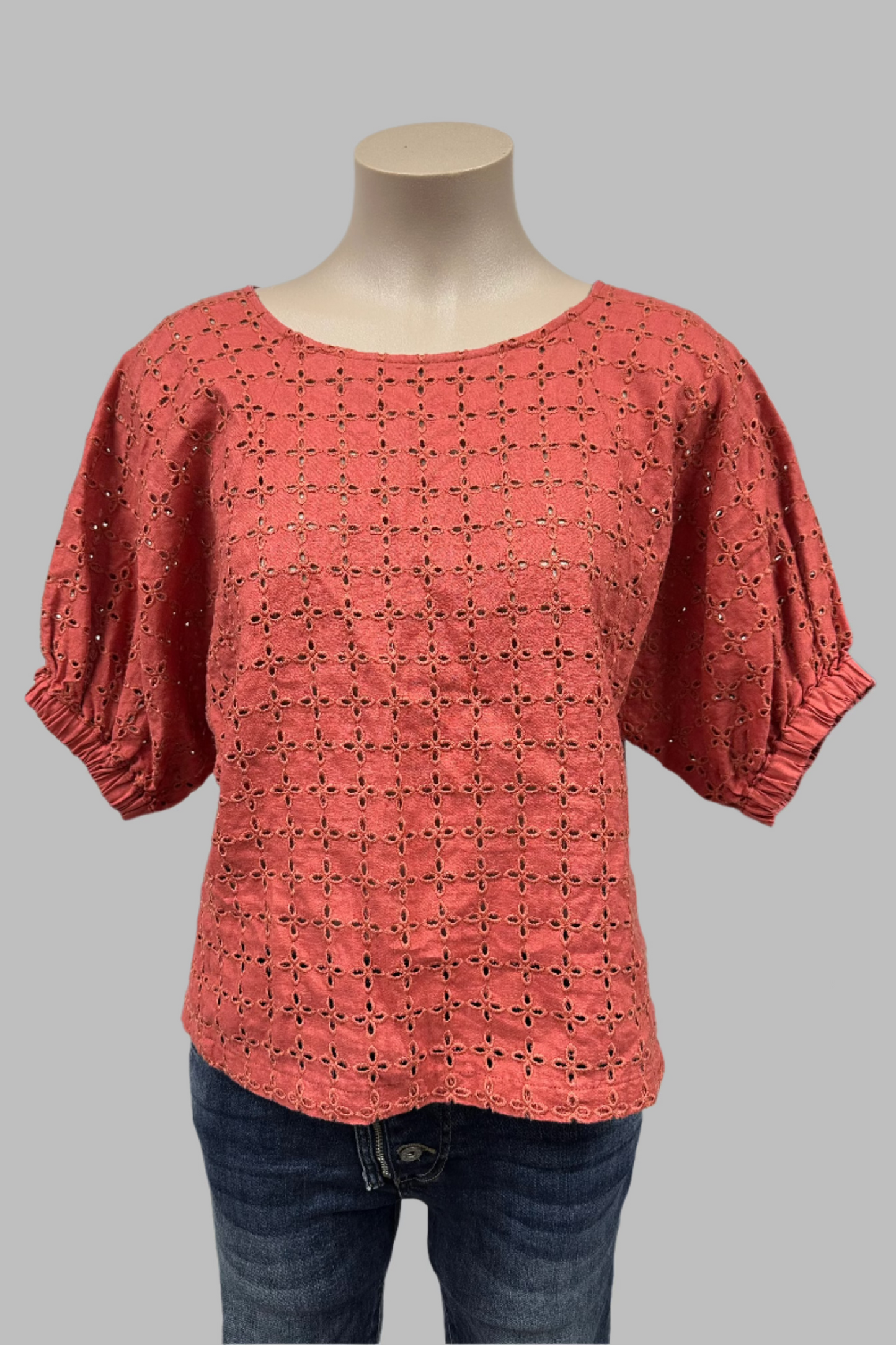 Zest Coral Top Size 8