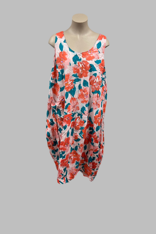 Cali & Co Floral Dress Size L/XL