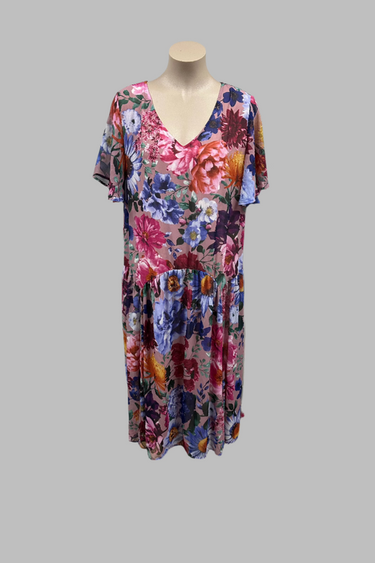 Coco & Belle Floral Dress Size XL